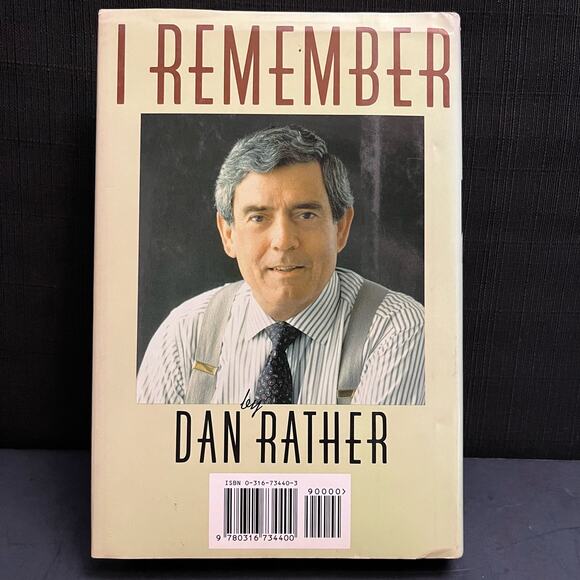 I Remember - Dan Rather Biography Book - Picture 2 of 7
